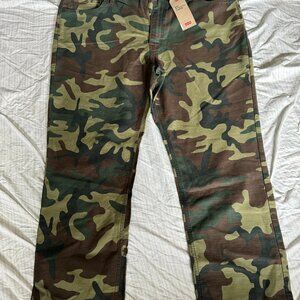 Men's 541 Camo Athletic Taper Pants, Size 42x30